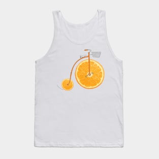 Nursery Orange Bicycle Tank Top